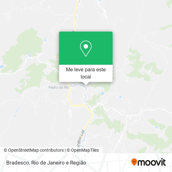 Bradesco mapa