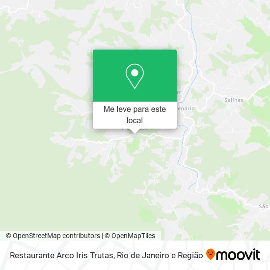 Restaurante Arco Iris Trutas mapa
