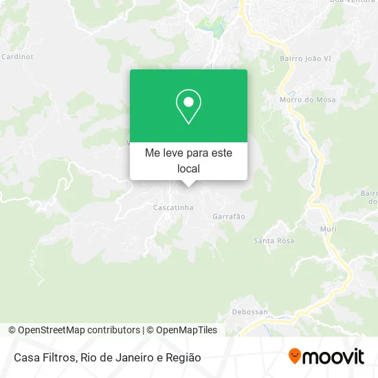 Casa Filtros mapa