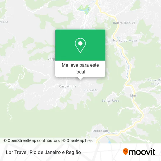 Lbr Travel mapa