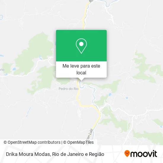 Drika Moura Modas mapa