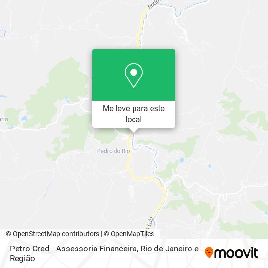 Petro Cred - Assessoria Financeira mapa