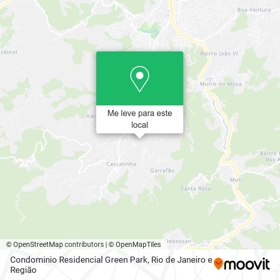 Condominio Residencial Green Park mapa