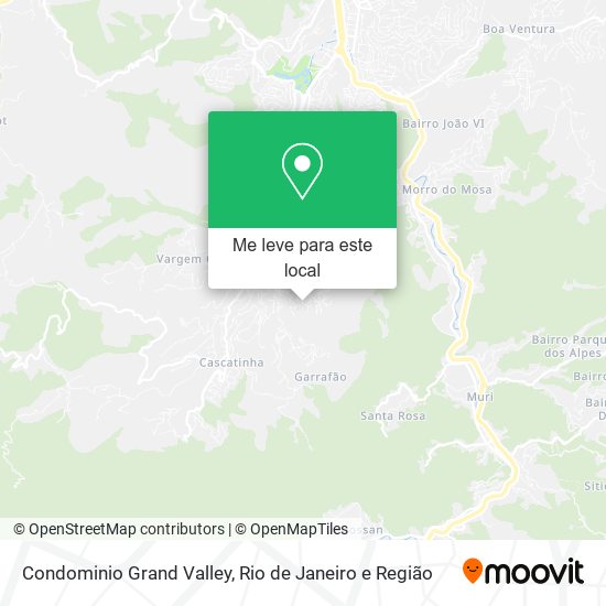 Condominio Grand Valley mapa