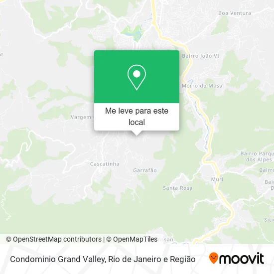 Condominio Grand Valley mapa