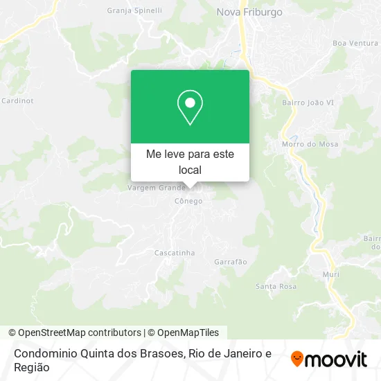 Condominio Quinta dos Brasoes mapa