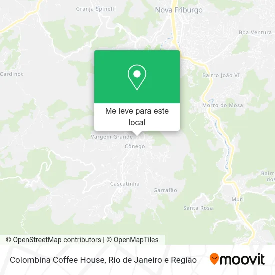 Colombina Coffee House mapa