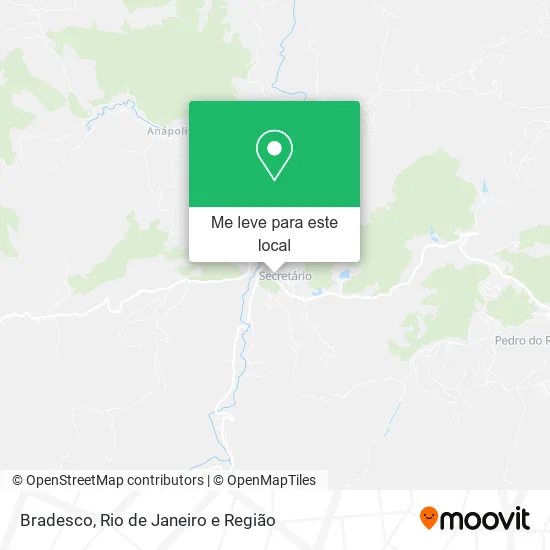 Bradesco mapa
