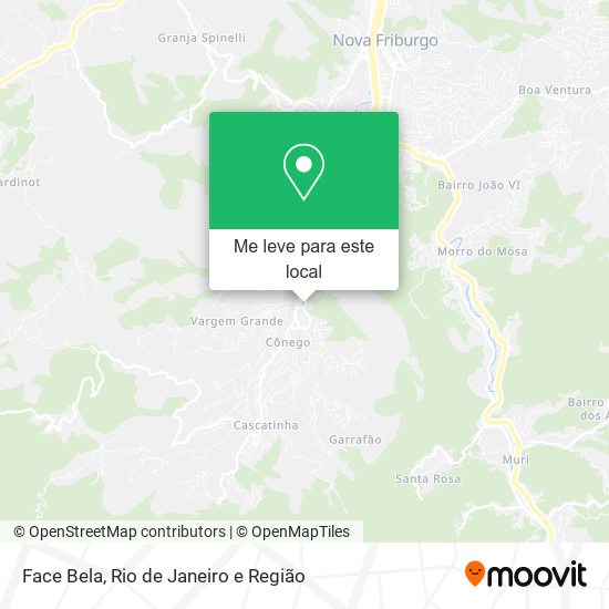 Face Bela mapa