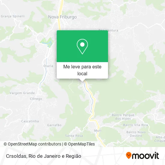 Crsoldas mapa