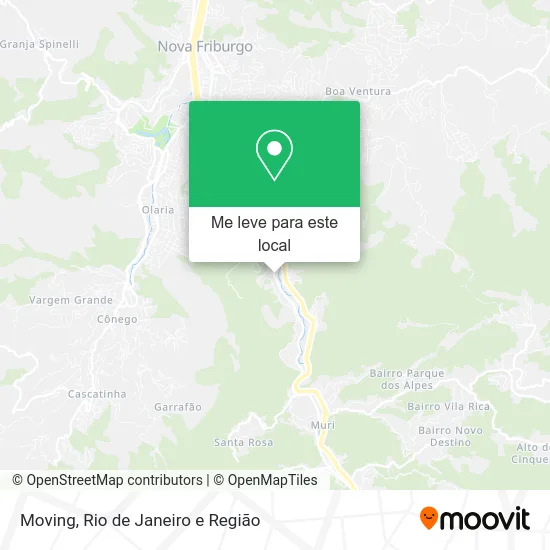 Moving mapa