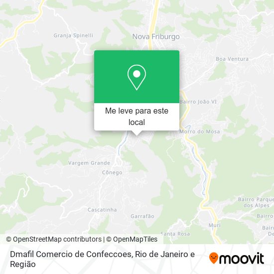 Dmafil Comercio de Confeccoes mapa