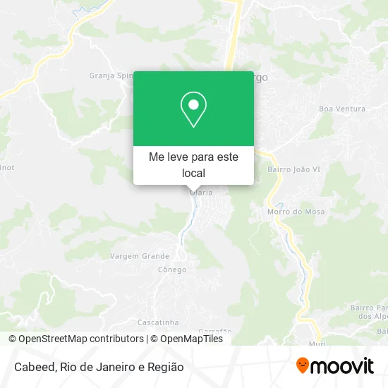 Cabeed mapa