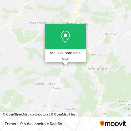 Frimeta mapa