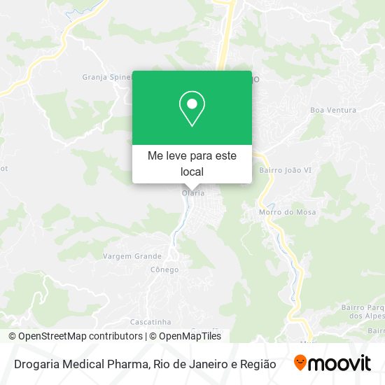 Drogaria Medical Pharma mapa