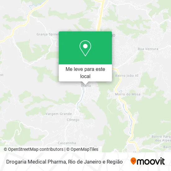 Drogaria Medical Pharma mapa