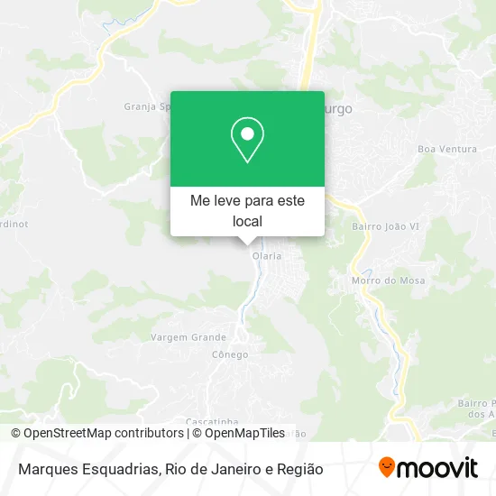 Marques Esquadrias mapa