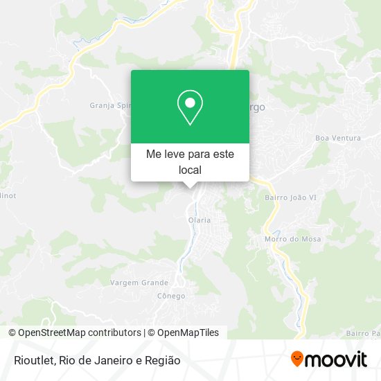 Rioutlet mapa