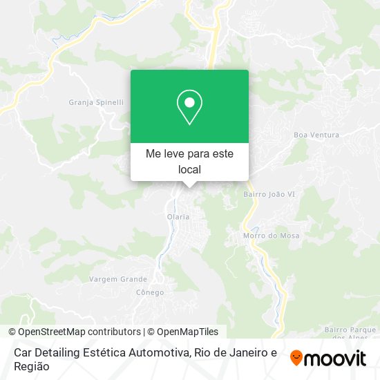 Car Detailing Estética Automotiva mapa