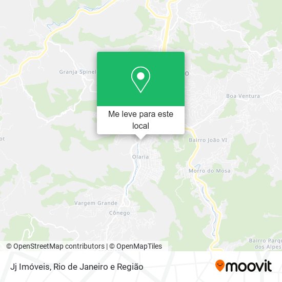 Jj Imóveis mapa