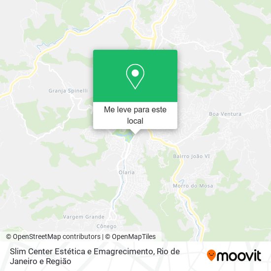 Slim Center Estética e Emagrecimento mapa