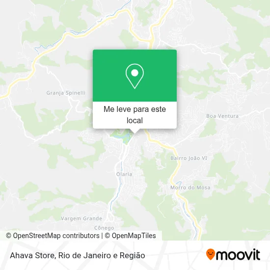 Ahava Store mapa