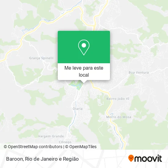 Baroon mapa