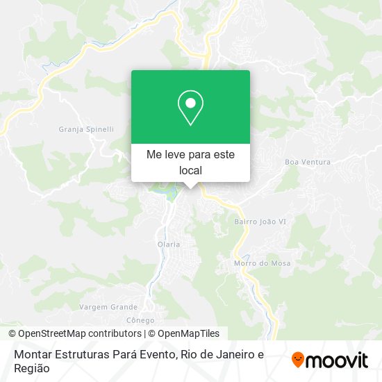 Montar Estruturas Pará Evento mapa