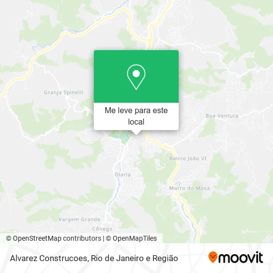 Alvarez Construcoes mapa