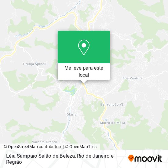 Léia Sampaio Salão de Beleza mapa