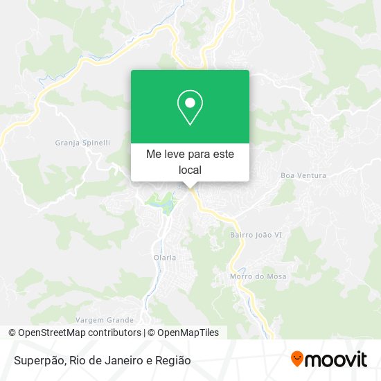 Superpão mapa