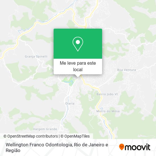 Wellington Franco Odontologia mapa