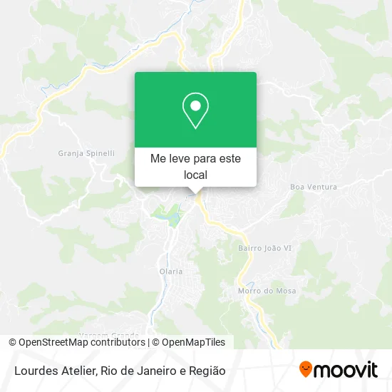 Lourdes Atelier mapa