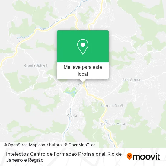 Intelectos Centro de Formacao Profissional mapa