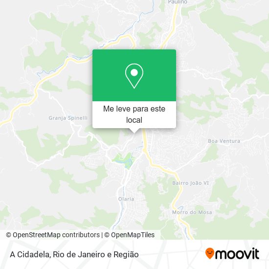 A Cidadela mapa