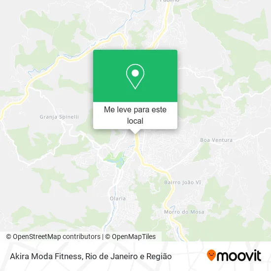 Akira Moda Fitness mapa