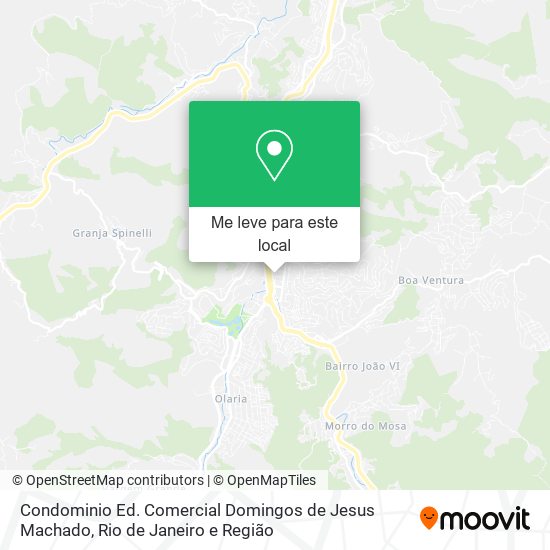 Condominio Ed. Comercial Domingos de Jesus Machado mapa