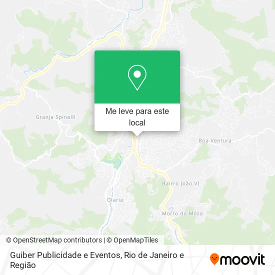 Guiber Publicidade e Eventos mapa