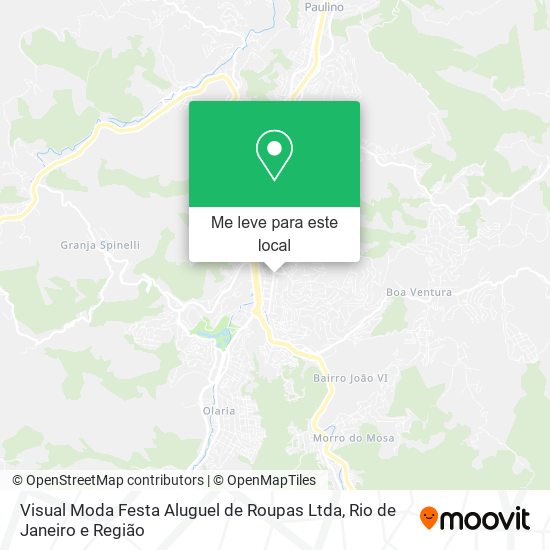 Visual Moda Festa Aluguel de Roupas Ltda mapa