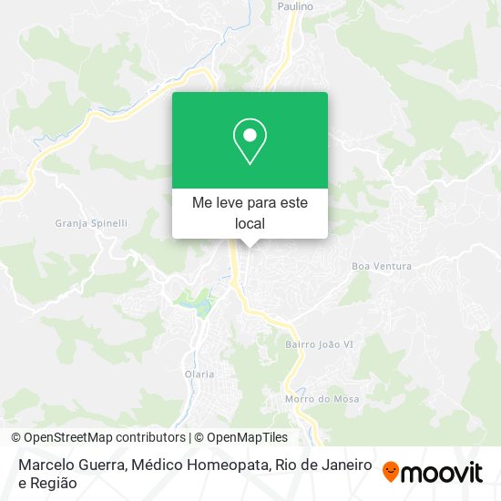 Marcelo Guerra, Médico Homeopata mapa