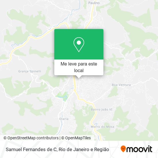 Samuel Fernandes de C mapa
