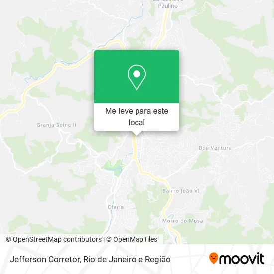 Jefferson Corretor mapa