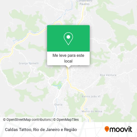 Caldas Tattoo mapa
