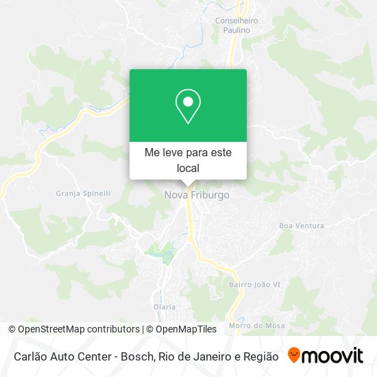 Carlão Auto Center - Bosch mapa