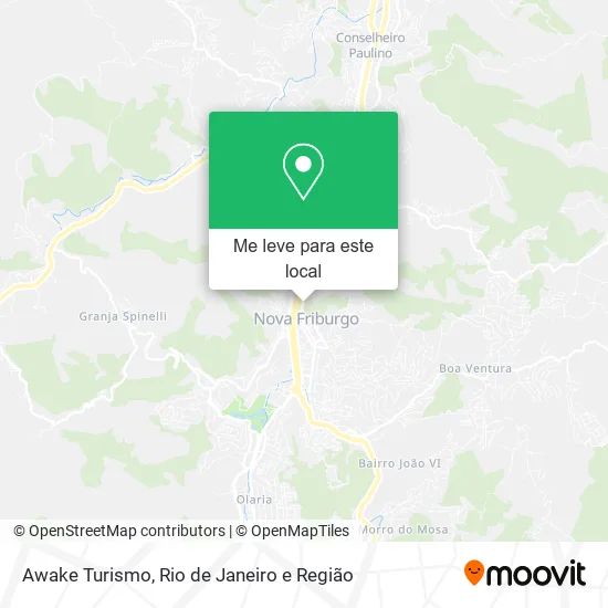 Awake Turismo mapa