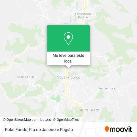 Rokc Foods mapa