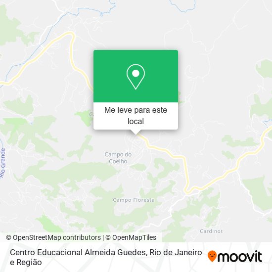 Centro Educacional Almeida Guedes mapa