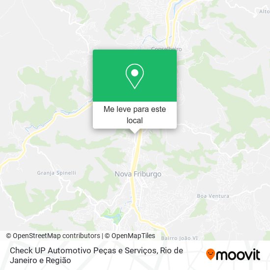 Check UP Automotivo Peças e Serviços mapa