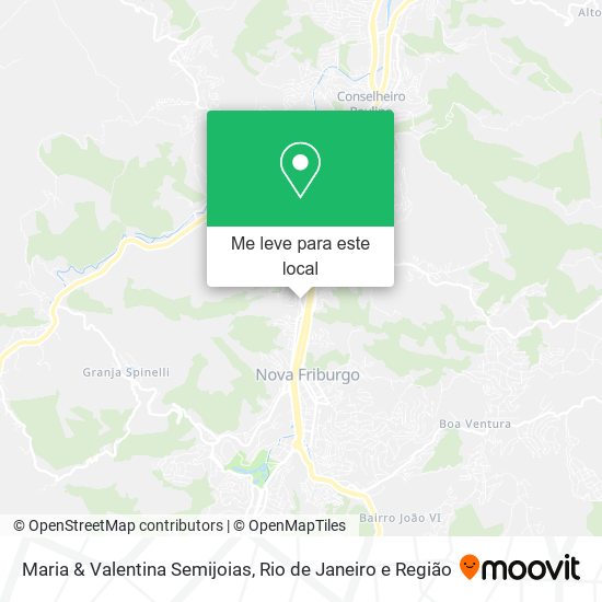 Maria & Valentina Semijoias mapa