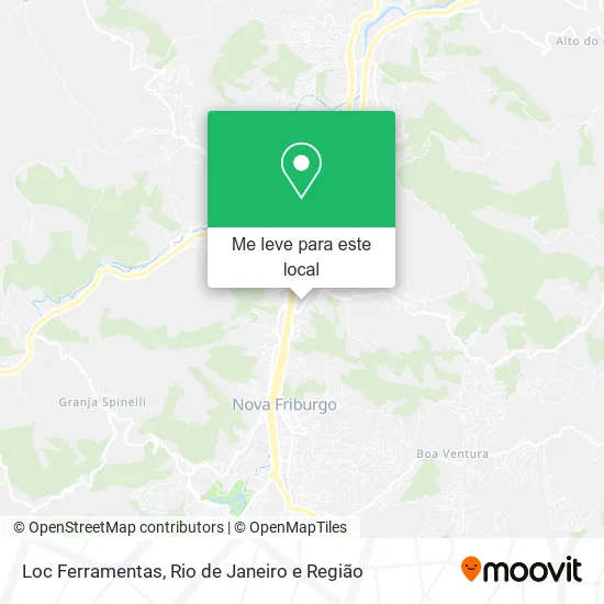 Loc Ferramentas mapa